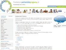 Tablet Screenshot of freelancer.partnerskieprogramy.pl