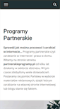 Mobile Screenshot of partnerskieprogramy.pl