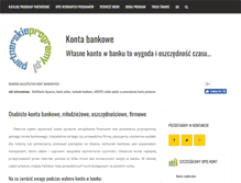 Tablet Screenshot of kontabankowe.partnerskieprogramy.pl